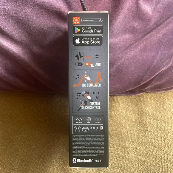 JBL Tune Beam True Wireless Noise Cancelling Earbuds - Picture 2 of 4